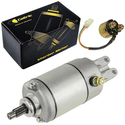 Starter and Relay for Honda Foreman 500 TRX500FE TRX500FM TRX500TM 2005 - 2011 - Image 1 of 4