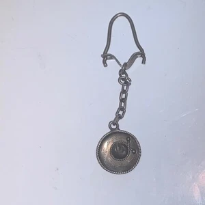 Mexico Sombrero Alpaca Silver Keychain Key Ring Vintage Hat Mexican - Picture 1 of 3