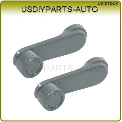 2x Window Crank Handle Left Right Gray For Nissan For D21 Hardbody Pickup 85-93 Foto 1 de 4