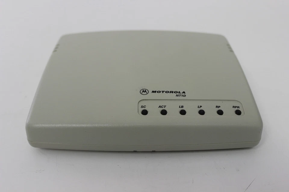MOTOROLA NT1D NETWORK TERMINATION DEVICE 645750360010 *NO AC *WITH WARRANTY - Image 1 of 3