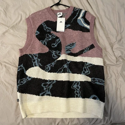 Nike SB Skateboarding Knit Vest Unisex Size M FV7391-523 - Image 1 of 4
