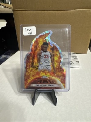 2025 Topps Chrome 451 Die Cut Karl Anthony Towns Case Hit Ssp  - Image 1 of 2