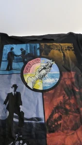 Liquid Blue Pink Floyd Tie Dye Graphic 2 Sided T-Shirt Wish You Were Here Size L - Bild 1 von 4