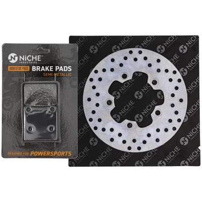 NICHE Rear Brake Rotor Pad Kit for Suzuki GSXR600 GSXR750 GSXR600Z Semi Metallic - Image 1 of 4