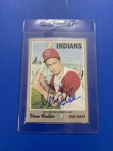 Topps Heritage Auto Vern Fuller - Imagen 1 de 2