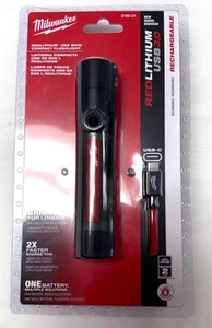 Milwaukee 2160-21 800 Lumens LED USB Rechargeable Flashlight - NEW FREE SHIPPING - Picture 1 of 3