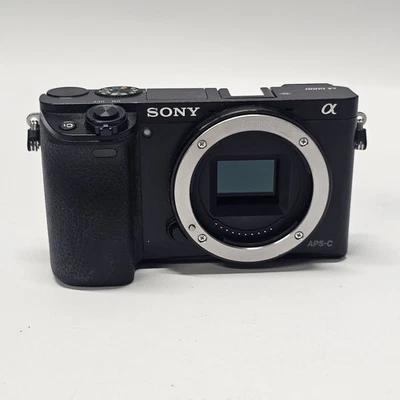 Sony Alpha A6000 24.3MP Digital Camera Black No Battery/Charger UNTESTED AS IS - Image 1 of 4