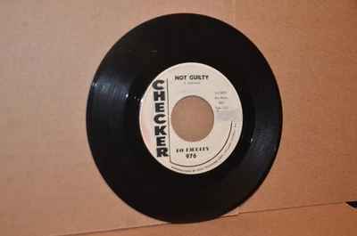 BO DIDDLEY: NOT GUILTY & AZTEC; 1961 CHECKER 976 VG++ W.L. PROMO 45 RPM - Image 1 of 2