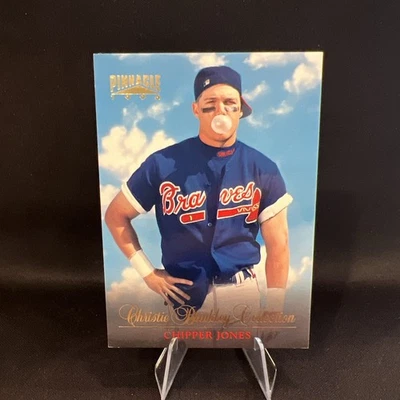 Pinnacle 1996 'Christie Brinkley Collection' Atlanta Braves Chipper Jones Insert Foto 1 de 2