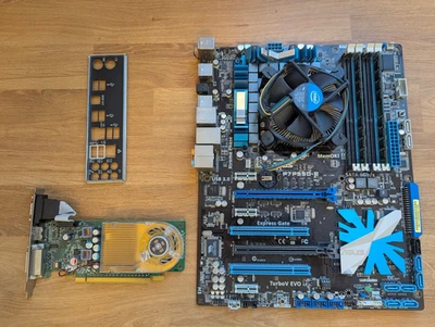 Scheda madre Asus P7P55D-E LGA1156 + i5-661 3.3 Ghz + 8 GB DDR3 1333 Mhz - Image 1 of 3