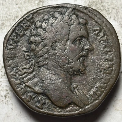 193-211AD Ancient Roman Empire Septimus Severus AE Sestertius Coin - Image 1 of 2