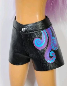 Disney Ily 4EVER Ariel Inspired Doll Black Shorts Clothes fits Barbie - Picture 1 of 5