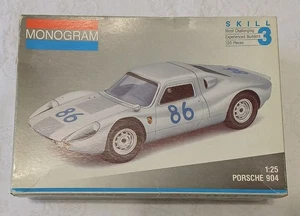 Monogram Porsche 904. Scala 1/25. Completo, mint boxed - Foto 1 di 3