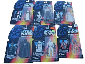 Konvolut 6 Kenner 1995 Hasbro Star Wars Actionfiguren versiegelt Lot 1 - Bild 1 von 1