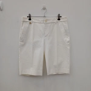 Ralph Lauren Shorts Size UK 8 Women's White Pleated Front RMF17-CAP - Picture 1 of 7