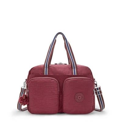 Kipling DEFEA XL Weekender Tasche mit Laptopfach - LOUNGE WEINROT UVP 117£ - Bild 1 von 4