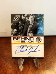 Claude Julien - 2010-11 Panini Zenith Behind The Bench Auto /199 - Picture 1 of 2