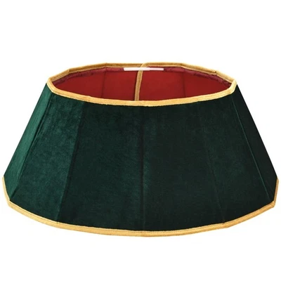 Christmas Tree Collar,25.5'' Velvet Christmas Tree Skirt Foldable Xmas Tree S... - Image 1 of 4
