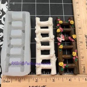 Spring Ladder Silicone Mold for Fondant-Resin-polymer Clay-handcrafts-handmade - Picture 1 of 10