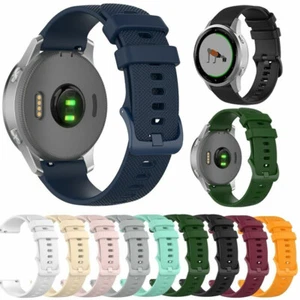 Band Silicone Watch For Garmin Vivoactive 5 4 4S 3 Venu 3 3S 2S Vivomove 3 Strap - Photo 1 sur 21