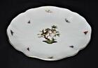 Herend Porcelain ROTHSCHILD BIRD Oval Serving Tray or Underplate 10 1/2" x 8 1/4