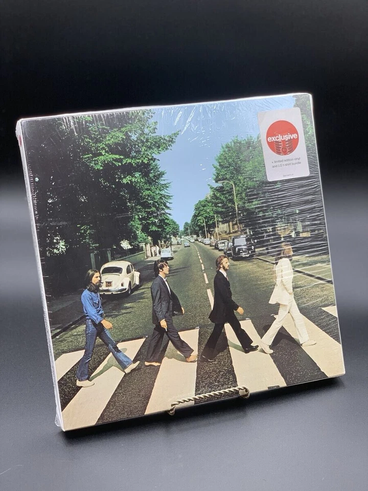 The Beatles "Abbey Road" Target Box Set 50th Anniv Reissue Vinyl LP T-shirt 2019 - Image 1 of 1