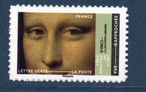 SELBSTKLEBENDE BRIEFMARKE AA 2191A NEU - LA JOCONDE DE LEONARD DE VINCI. - Bild 1 von 1