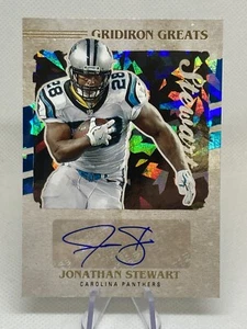 23 Panini Donruss Gridiron Greats Auto Jonathan Stewart #GG67 Carolina Panthers - Imagen 1 de 3