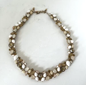 Gargantilla New York & Co. - Collar grueso tonos beige - Imagen 1 de 9