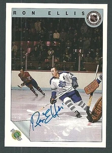 Ron Ellis Toronto Maple Leafs 1992 Ultimate Original Six Auto Card #34 - Picture 1 of 2