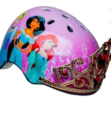 Disney Princess 3D Child Multisport Helmet, with Princess Sounds (50-54 cm) - Image 1 of 4