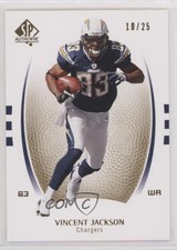 2007 SP Authentic Gold /25 Vincent Jackson #95