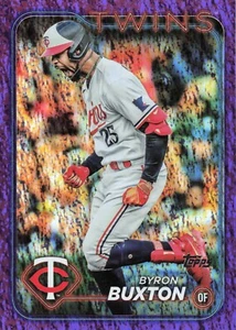 Byron Buxton #94 - 2024 Topps Series 1 - Purple Holofoil 586/799 - MLB - NM - Bild 1 von 2