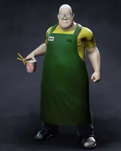 sakamoto figurine fan art 20 CM - Imagen 1 de 5