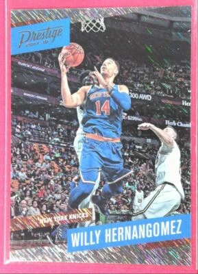 2017 Panini Prestige Rain #65 Willy Hernangomez - New York Knicks - Image 1 of 2