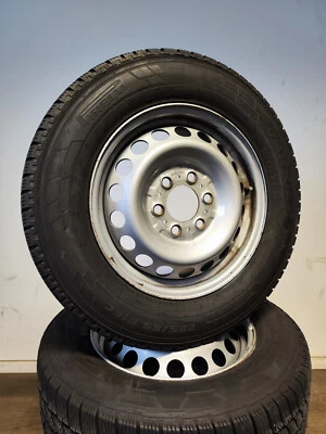 4 Winterreifen 225 65 R16 C Mercedes Sprinter W910 16" Stahlfelgen Winterräder - Bild 1 von 3