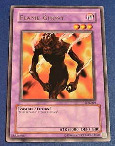 Flame Ghost # LOB-029 Rare Legend of Blue Eyes White Dragon 2002 EN Near Mint - Bild 1 von 3