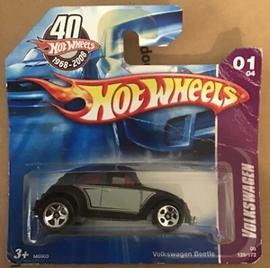 40 hot wheels 1968-2008 volkswagen beetle 129/172 08 - Picture 1 of 2