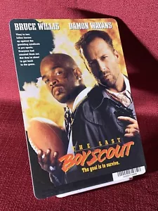 BLOCKBUSTER Movie Backer Card 5.5" x 8" Mini Poster Art THE LAST BOY SCOUT 🔥 - Picture 1 of 4