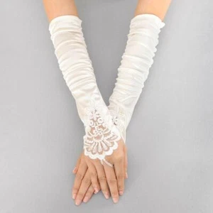 14" Ivory Gloves ( 2232 ) - Picture 1 of 1