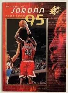 1999-00 Upper Deck SPx Michael Jordan Decade of Jordan #J6 Chicago Bulls - Foto 1 di 2
