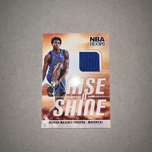 2023-24 Panini NBA Hoops - Rise N Shine Memorabilia Olivier-Maxence Prosper  - Picture 1 of 4