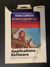 RETURN TO PIRATES ISLE for Texas Instruments TI 99/4a Computer  Cartridge Game
