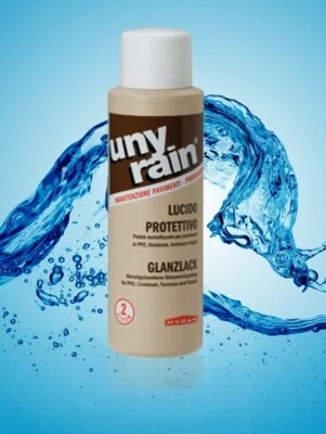 LUCIDO PROTETTIVO UNYRAIN 6x1lt - ottimo per pavimenti pvc e gomma SP. GRATUITA