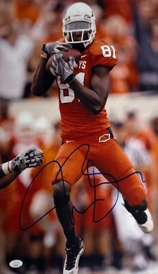 Justin Blackmon Firmado 12x18 Oklahoma State Cowboys JSA CE42229 Foto 1 de 2