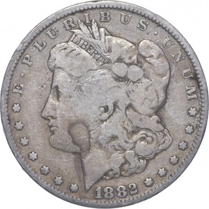 Early - 1882-O Morgan Silver Dollar - 90% US Coin *802