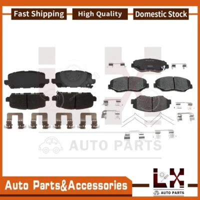 Juego de 8 pastillas de freno de disco delanteras traseras Raybestos para Honda CR-Z 2016 Foto 1 de 4