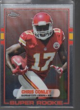 CHRIS CONLEY 2015 TOPPS CHROME 1989 SUPPER ROOKIE CARD #89-CC