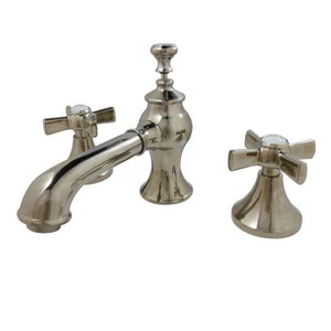 Kingston Brass KC7066ZX Millennium widespread Lavatory Faucet with Brass Pop-... - Picture 1 of 1