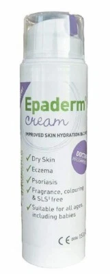 EPADERM CREAM IMPROVED SKIN HYDRATION IN 2 WEEKS 150G
